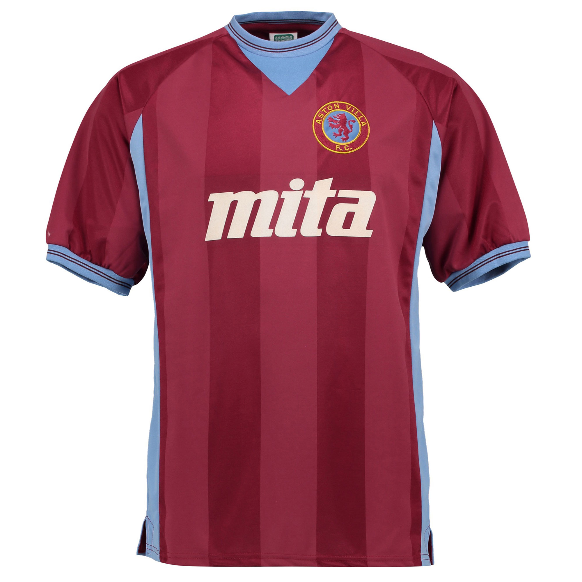 Aston Villa 1984 Football Home Retro Shirt Jersey Mens | eBay