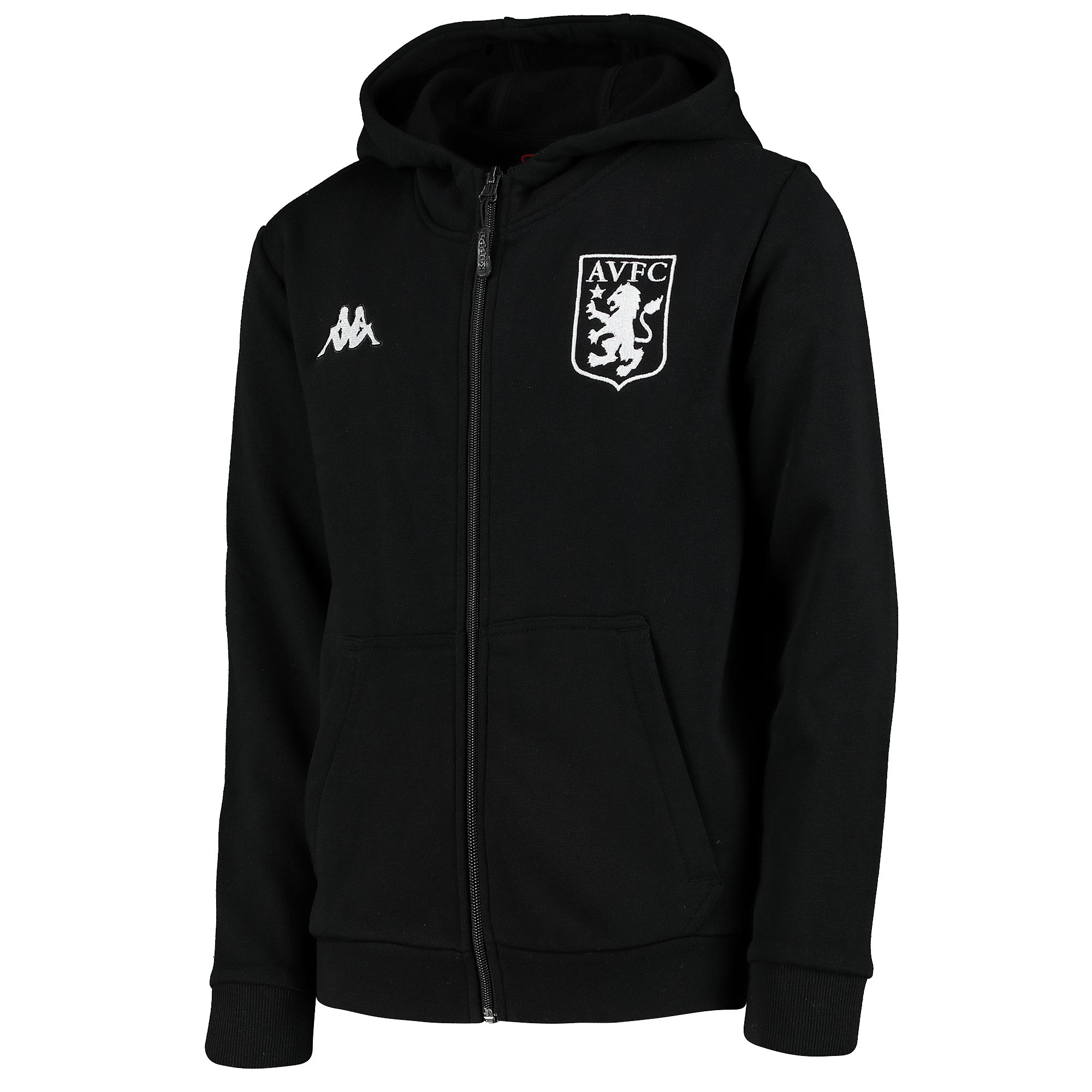 aston villa full zip hoodie