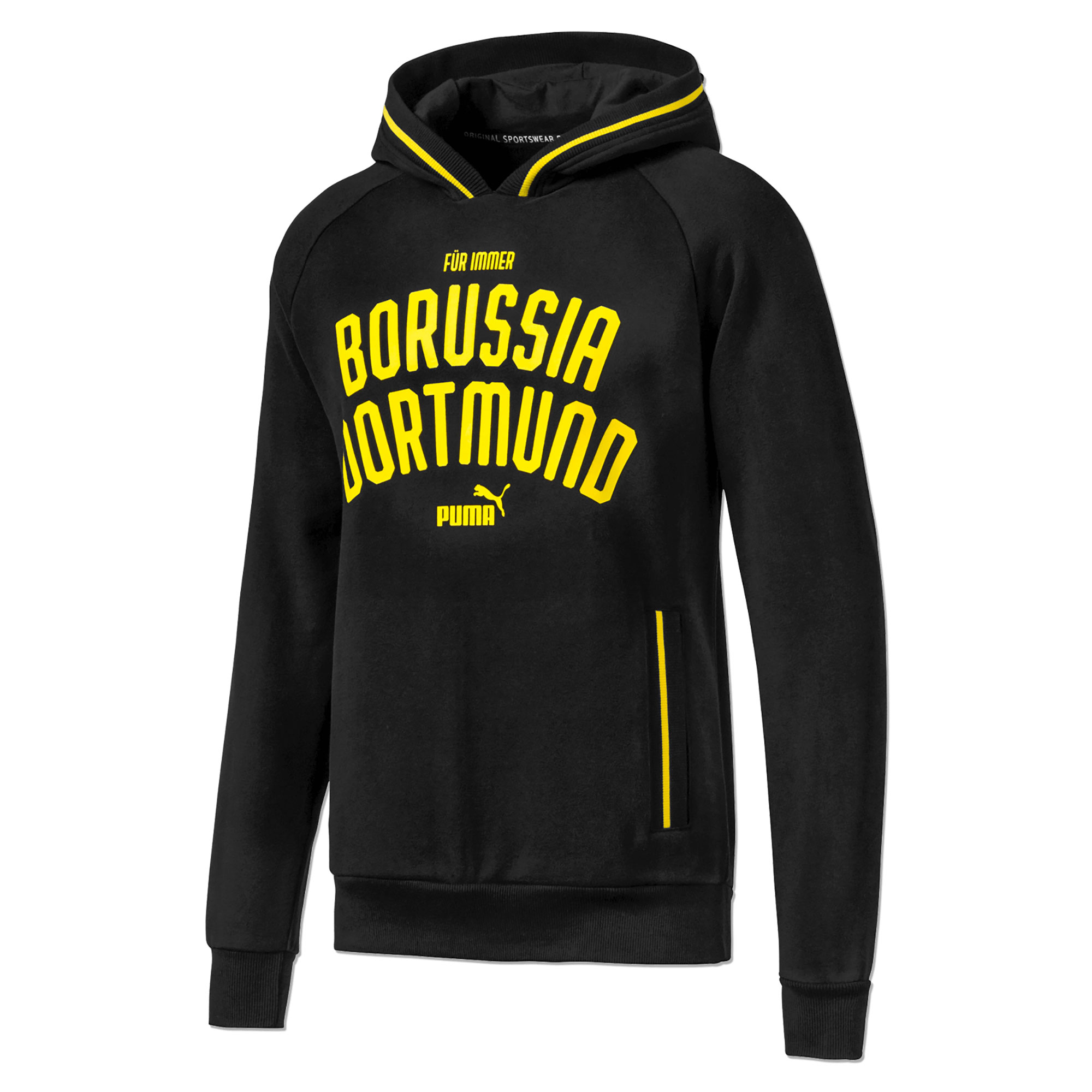 Puma Official Mens BVB Borussia Dortmund Urban Varsity ...