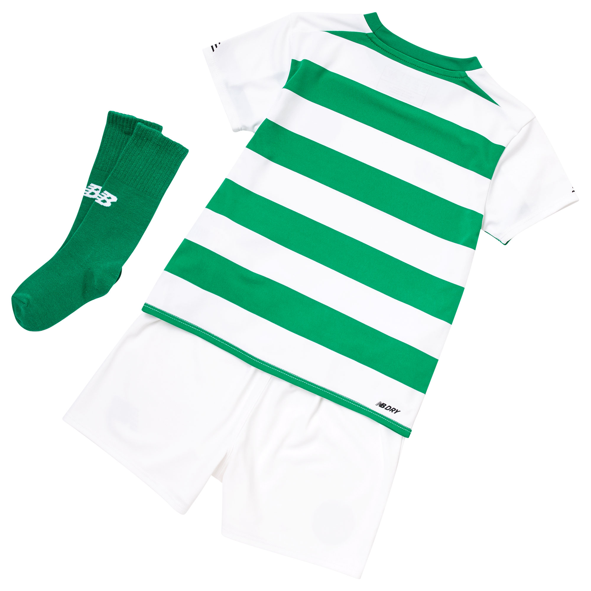 New Balance Official Kids Celtic FC Home Football Socks 2019-20