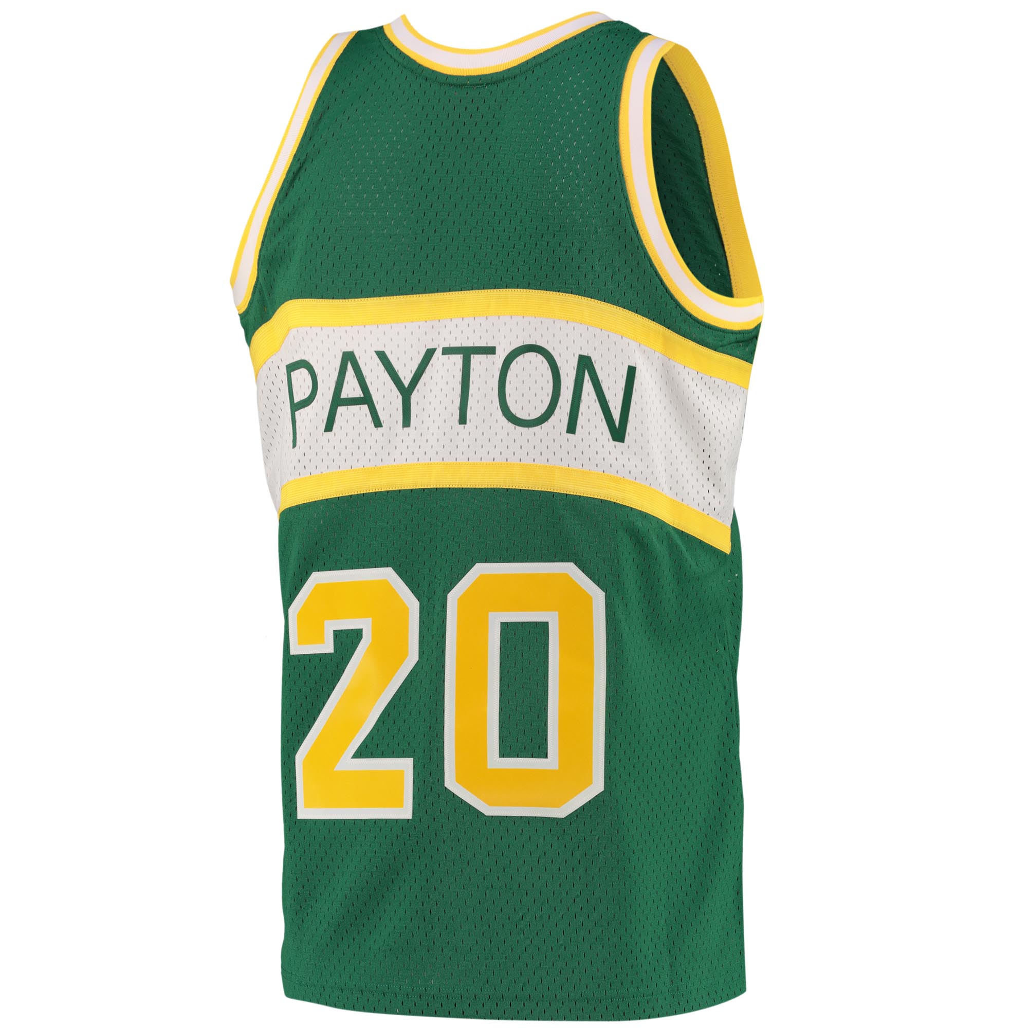 Pre-owned Mitchell And Ness Nba Seattle Supersonics Gary Payton Hardwood Classics Road Swingman Trikot Shirt