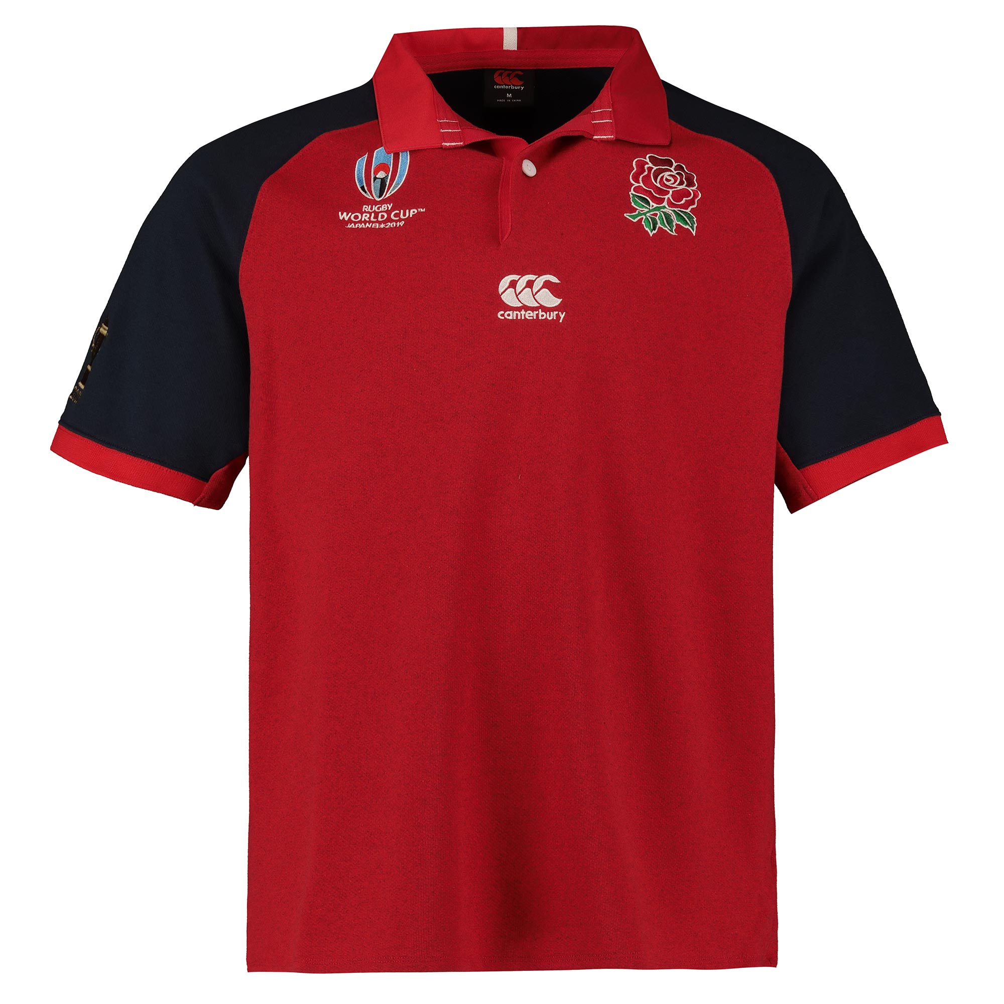 100 England Rugby World Cup 2019 Polo Kids Red