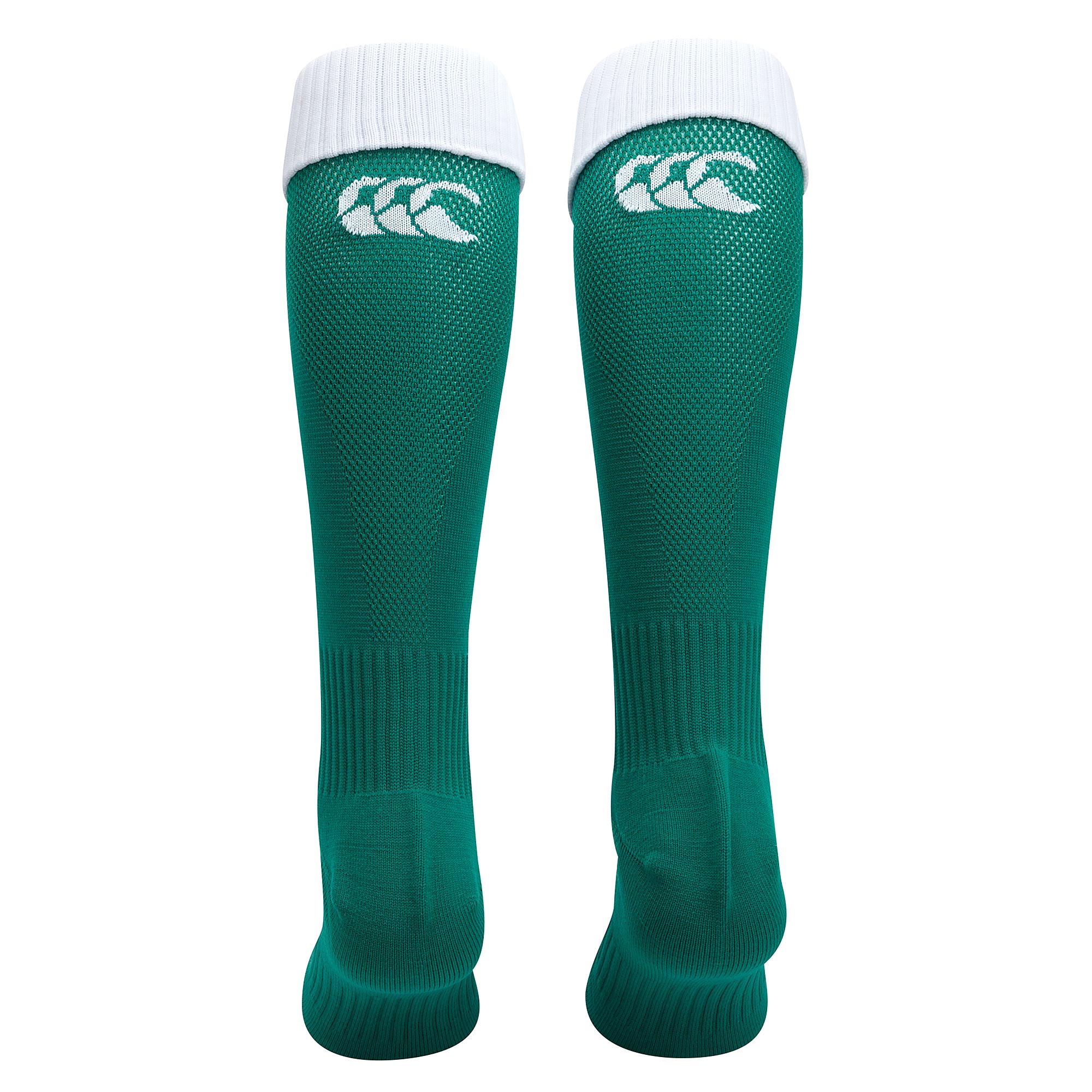 Canterbury Ireland Home Socks Mens Gents Rugby Knee Length Sweat Wicking