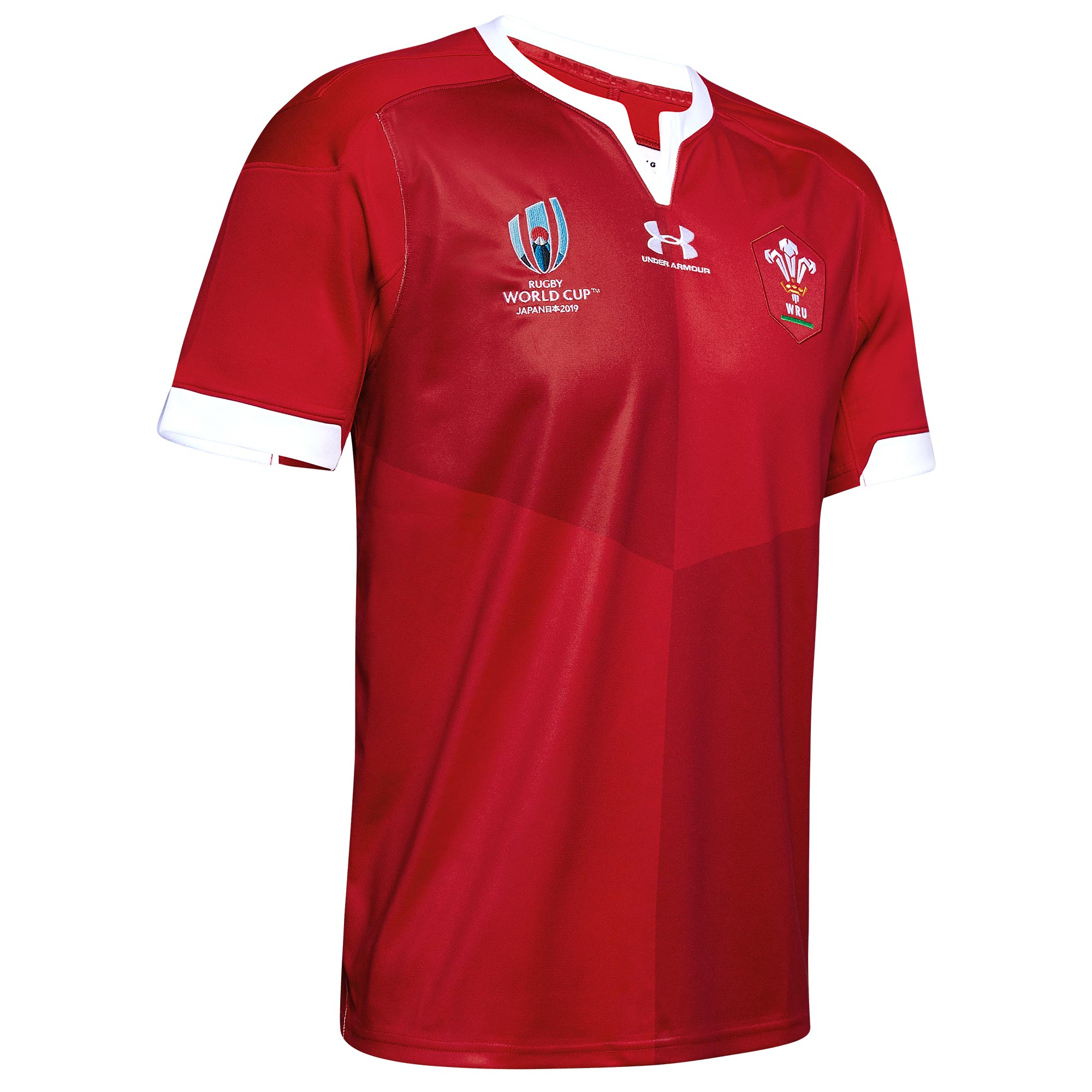 Under Armour Official Mens Wales Rugby Replica Home World Cup 2019 ...